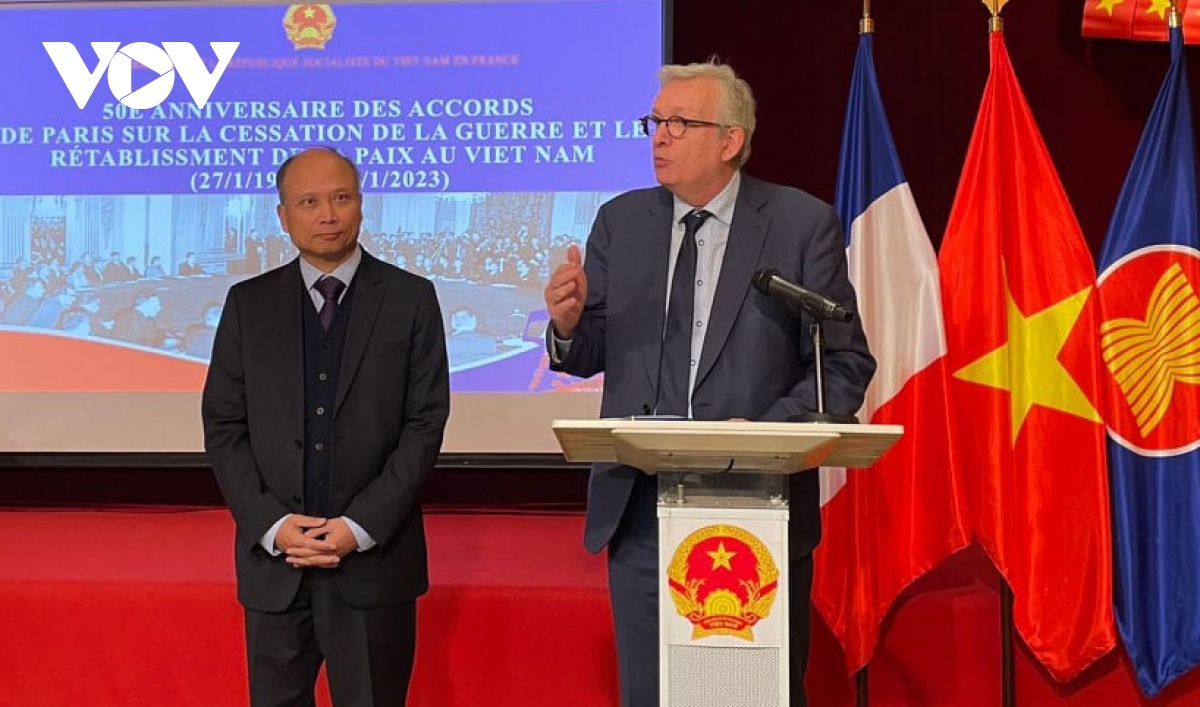 Vietnamese Embassy in France celebrates 50th anniversary of Paris Peace Accords